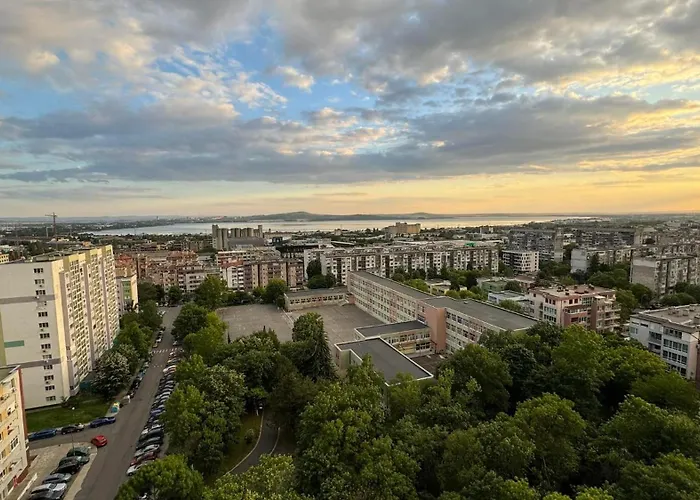 панорама славейков Apartmán Burgas City